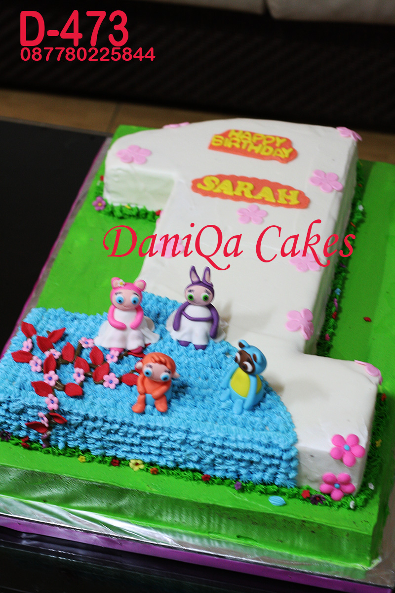 DaniQa Cake And Snack Kue Ulang Tahun Angka Satu