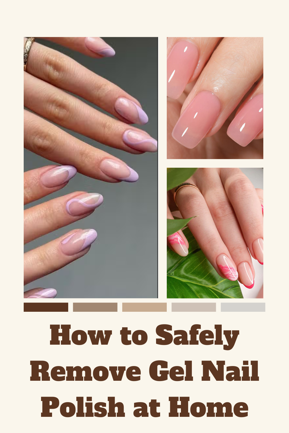 How to Safely Remove Gel Nail Polish at Home