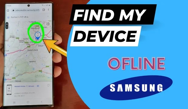 Find my device samsumg ofline