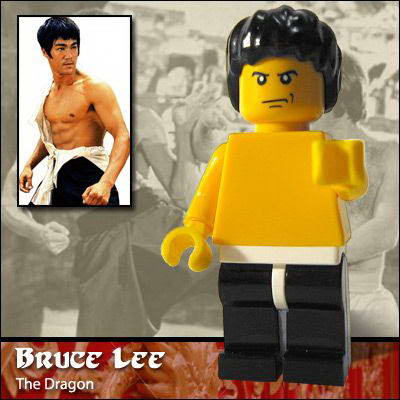 Famous people in Lego