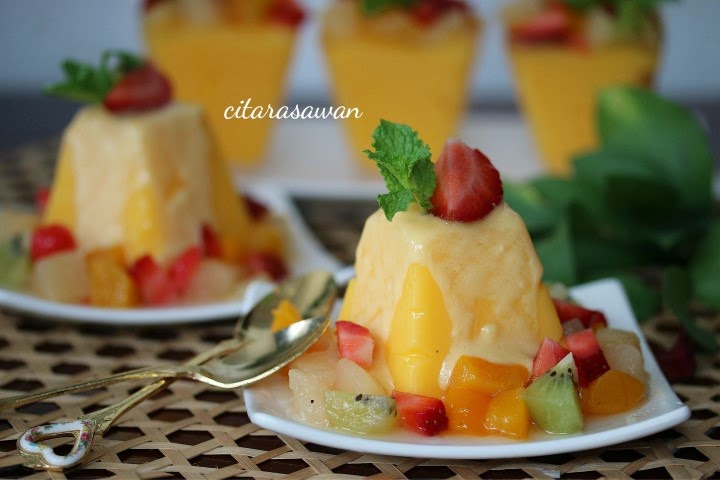 Puding Kastard Cocktail ~ Resepi Terbaik