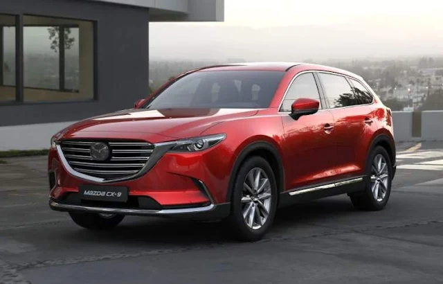 All New Mazda CX9 indonesia merah