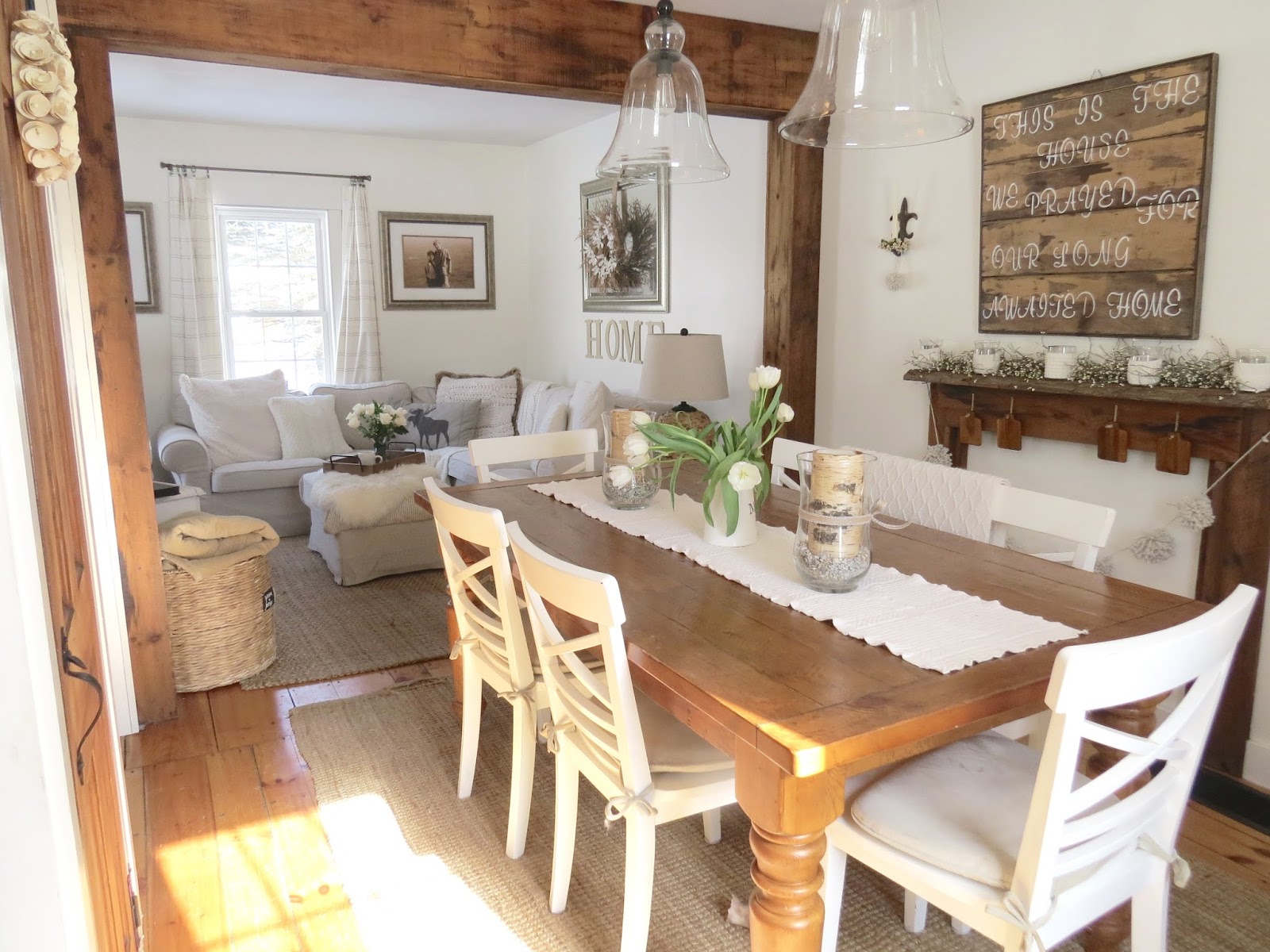 The Long Awaited Home: Small House Living ~ Dining Room