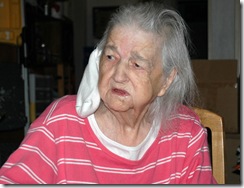 Mom with Sock 1