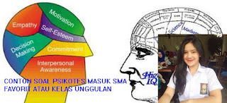 misal Tes Psikotes Masuk Sekolah Menengan Atas Favorit tahun  misal Tes Psikotes/Psikologi Masuk SMA/SMK, SMP, SD Favorit atau Kelas Unggulan 2018