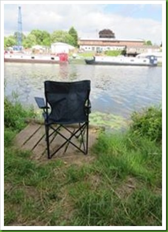 seat by the river