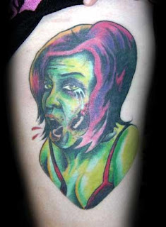 Zombie Tattoo Picture Gallery - Zombie Tattoo Ideas