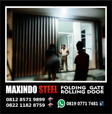 Folding gate murah di karangsatria bekasi