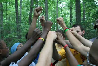 Campers at a Hole In The Wall Gang Camp