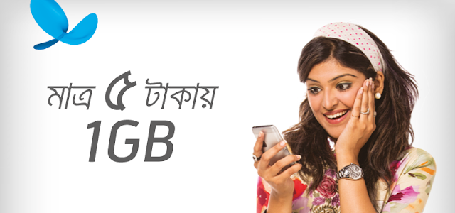 Grameenphone 1GB@5tk inactive internet special offer!