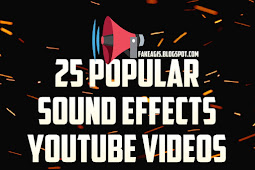 DOWNLOAD 25 POPULAR SOUND EFFECTS FOR YOUTUBE & INSTAGRAM VIDEOS