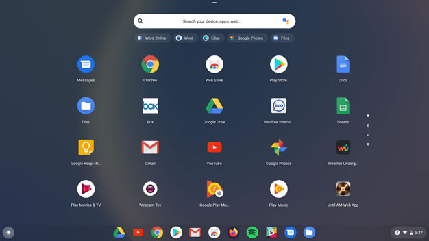 Chrome OS is more than just a Web Browser
