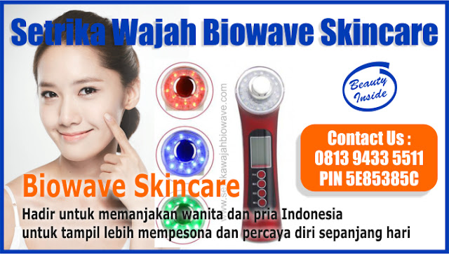 Alat Setrika Wajah Biowave Skincare