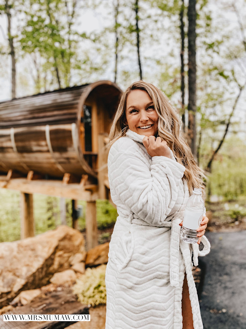 hocking hills sauna pods