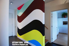 How to paint stripes on wall, striped walls, stripe painting