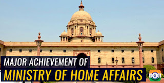 2019 major achievement ministry of home affairs MHA