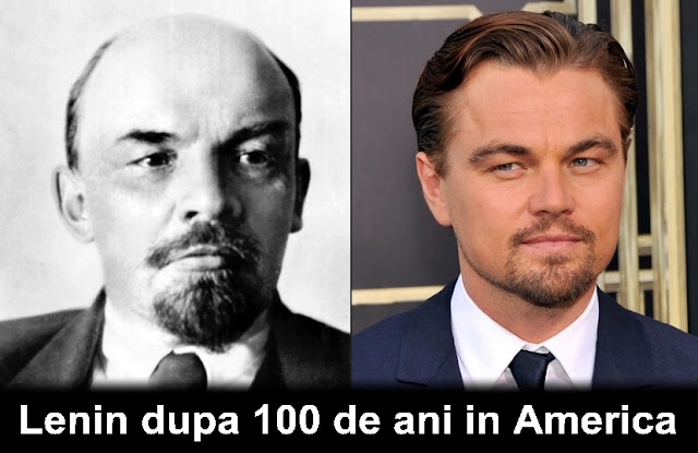 Asemanarea dintre Lenin si Leonardo di Caprio