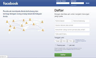 daftar facebook