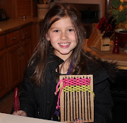 We had fun weaving our own fabric just like Josefina would have done.