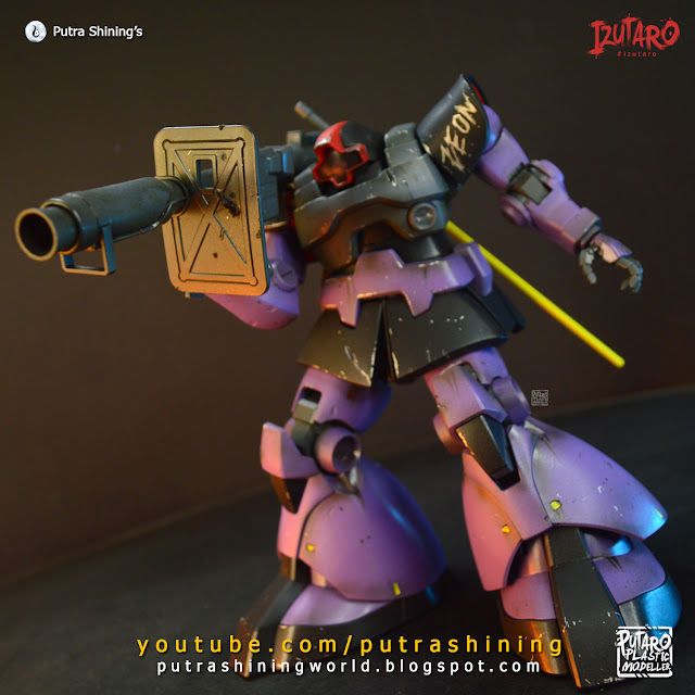 MG MS-09 Dom Customize Weathering by Putra Shining