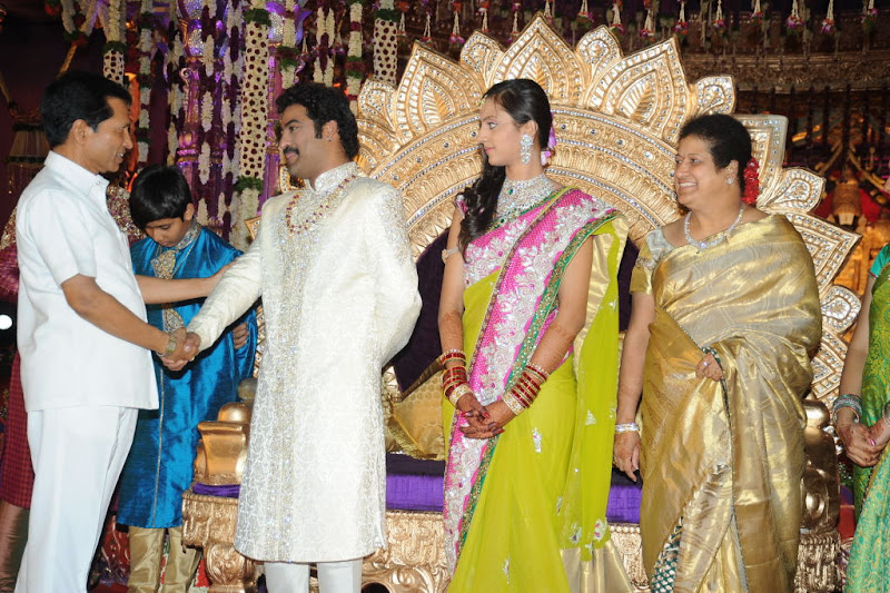 Celebrities  Jr NTR  Pranathi s Marriage hot images