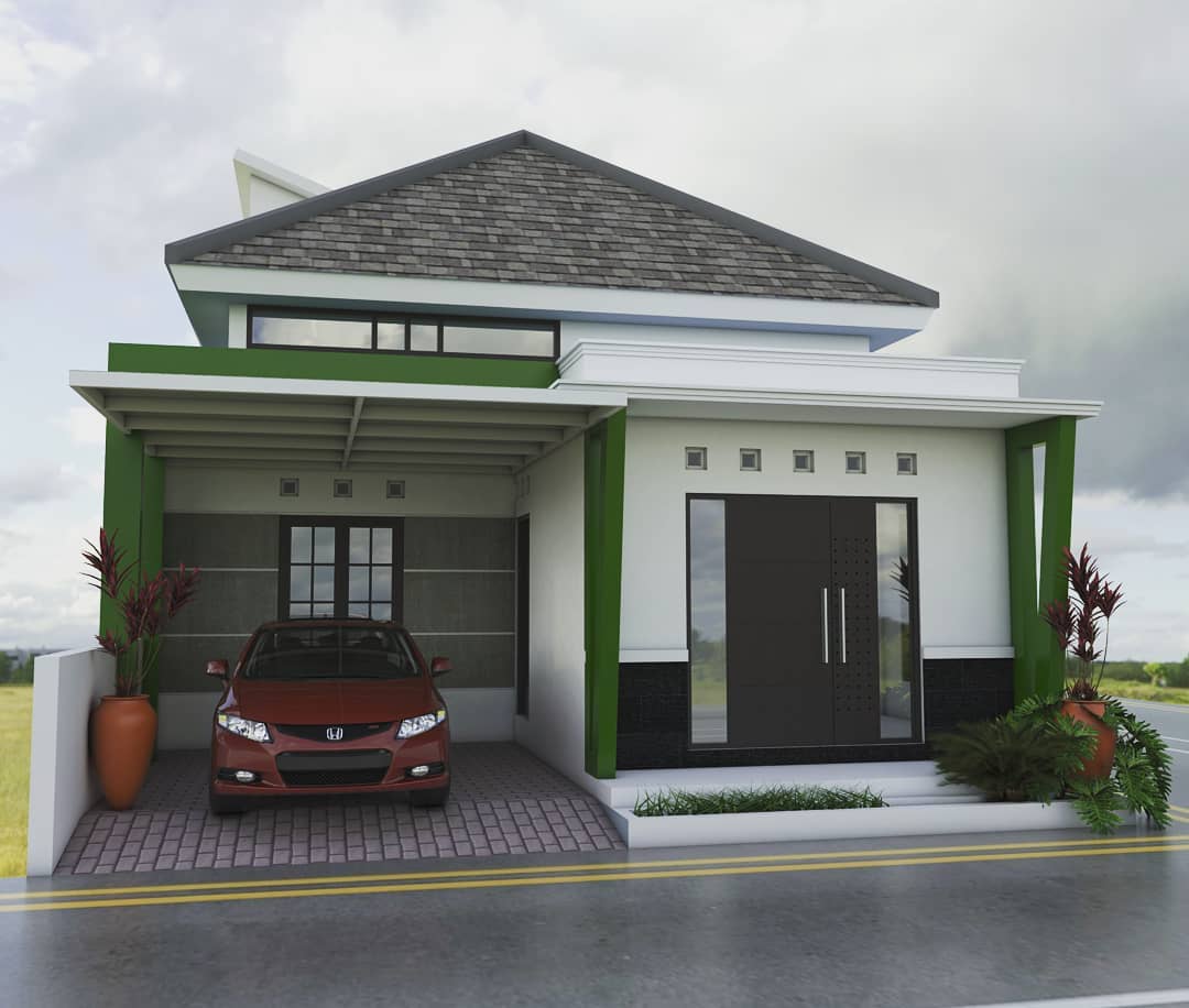 Kumpulan Desain Rumah Minimalis Terbaru Dengan Atap Limasan Piramida Tampil Lebih Elegan Dan Mempesona Homeshabbycom Design Home Plans