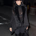 Kim Kardashian Sexy in Black C-Thru