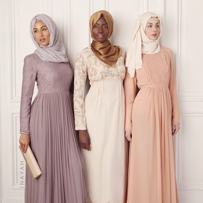 10 Trend Warna  Pastel  pada Baju  Muslim Terbaru