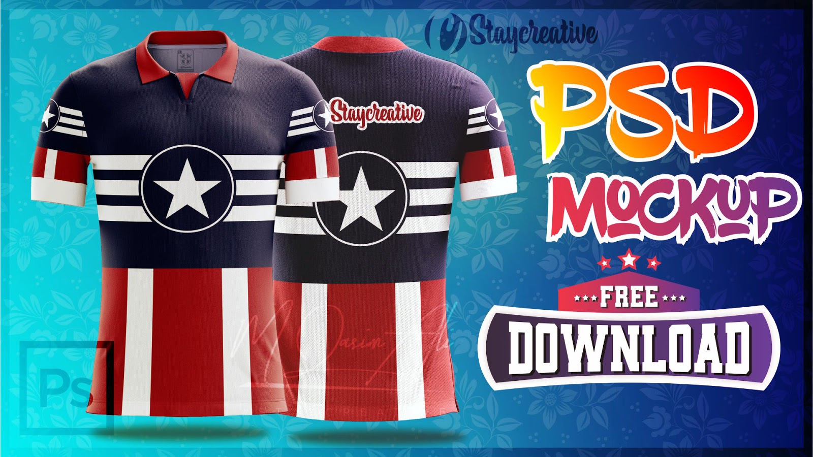 Download Football/Soccer Kit Design Tutorial || Football Shirt Template PSD Free Download - Photoshop CC ...
