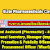 Vacancies in State Pharmaceuticals Corporation