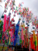 Tall decorations in 平塚 (Hiratsuka)