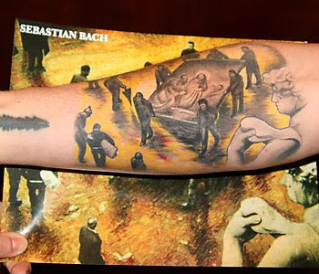 Sebastian Bach Tattoos 