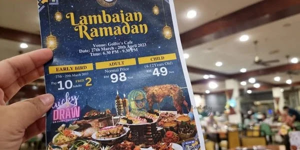 Bufet Ramadan 2023 di Tanjung Puteri Golf Resort