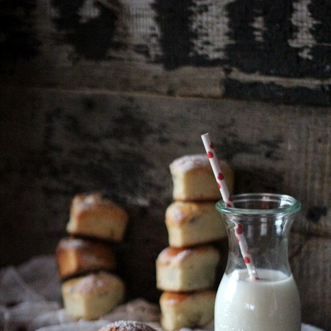 Kokosowe muffinki z żurawiną