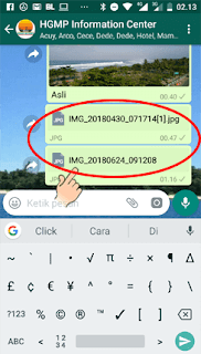 Tips dan Trik Cara Mengirim gambar berresolisi tinggi WhatsApp