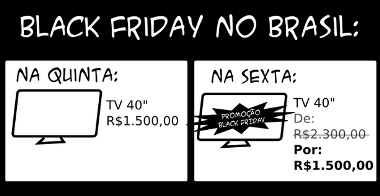 black friday descontos enganacao friday 13 primeiro abril