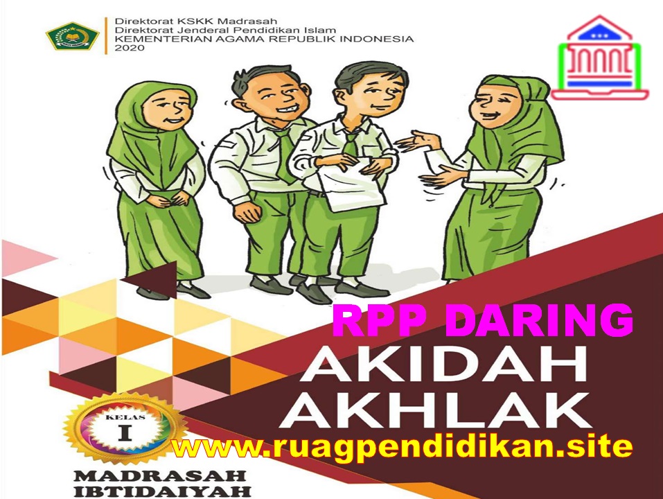 RPP Daring 1 Lembar Akidah Akhlak