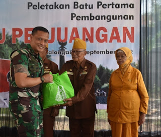 Danrem 071/WK Letakkan Batu Pertama Pembangunan Tugu Perjuangan Di Pekalongan