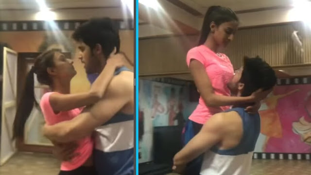 WATCH VIDEO: Parth Samthaan and Erica Fernandes dance to a romantic Shah Rukh Khan song