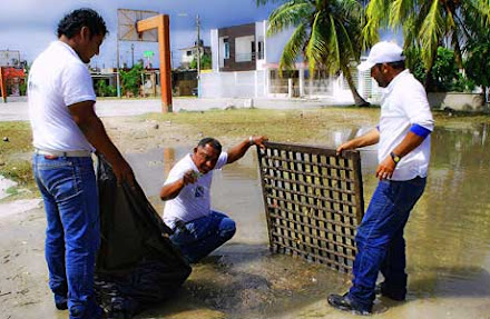 Borge ordena vigilancia en zonas de riesgo de encharcamientos severos por lluvias