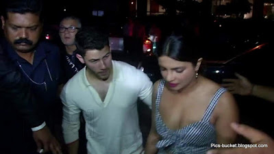 Actress priyanka chopra latest photos with her boyfriend nick jonas