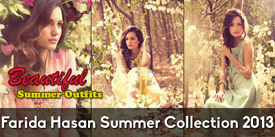 Farida Hasan Summer Collection 2013-2014 For Women