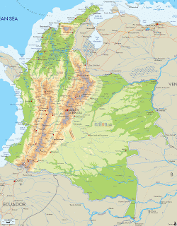 Mapas da Colômbia