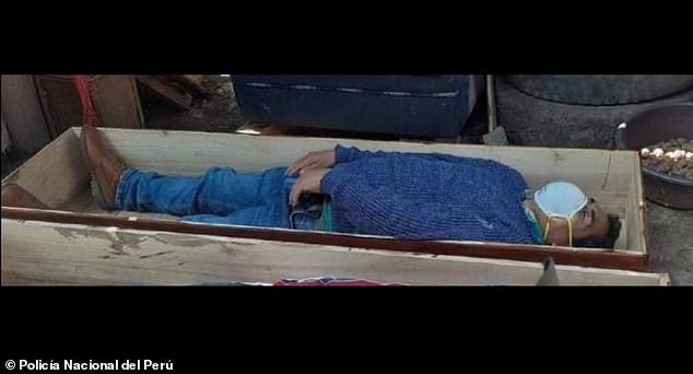 Mayor Pretends To Be Dead Inside Coffin After Breaking Curfew Rules To Go Drinking