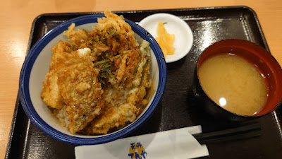 桜海老と鰆の天丼