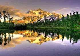 صورة مدهشة لجبال الالبا فى امريكا منظهر طبيعى جذاب