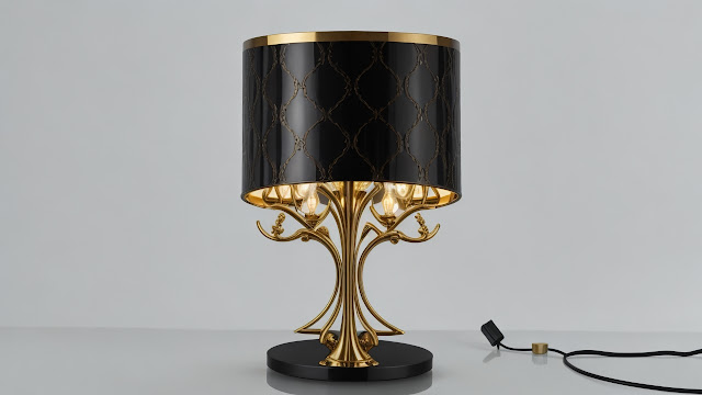 The Black and Gold Table Lamp