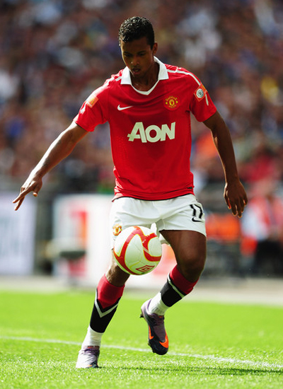 Luis Nani Man utd winger 2011-2012