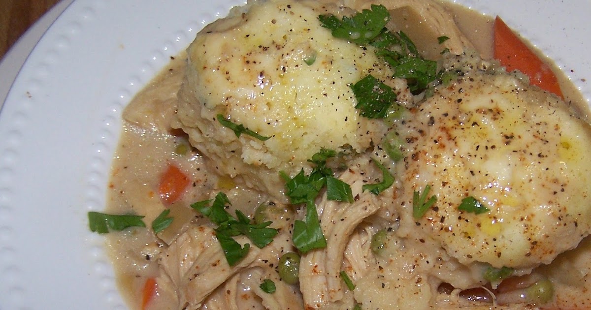 EZ Gluten Free: Chicken and Dumplings - Gluten Free Crock Pot Recipe