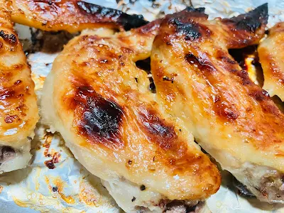 salted koji marinated chicken wings